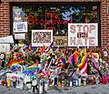 Image 86Memorial to the victims of the Orlando nightclub shooting, taken just after Stonewall Inn was designated part of a National Monument