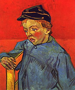 Schooljongen ca. 1890 Vincent van Gogh