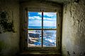 Blick aus dem Turm auf Hook Head