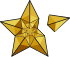 Vikipedi'deki seçkin içerik adaylarını sembolize eden bir köşesi eksik yıldız