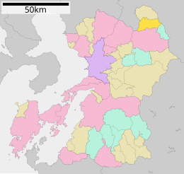 Minamioguni – Mappa