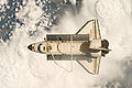 הדיסקברי לאחר עזיבת תחנת החלל הבינלאומית, היום ה-12 למשימה