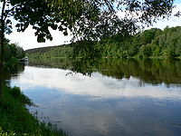 O rio em Druskininkai