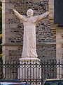 English: Monument of John Paul II in Szydłowiec Polski: Pomnik Jana Pawła II w Szydłowcu