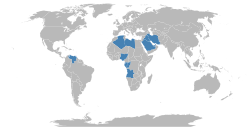 Liikmesriikide kaart