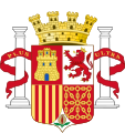 Staatswappen Spaniens: Provisorischen Regierung 1869–1870 Erste Republik 1873–1874 Staatsstreich 1874