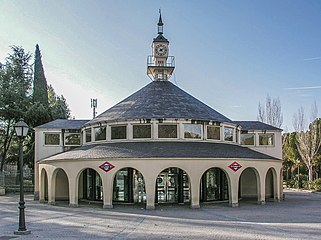 Station building.