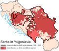 Serbis a Iugoslàvia entre 1992-95