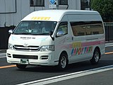 田川市コミュニティバス（鎮西・金川線で使用される車両）