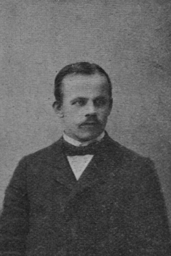 Emanuel Pohjaväre vuonna 1907.