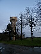 Le château d'eau.