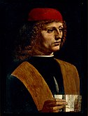 Portret glasbenika, ok. 1483–1487, Pinacoteca Ambrosiana, Milano