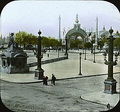 Pavillon d'entrée de l'Exposition universelle de 1900.