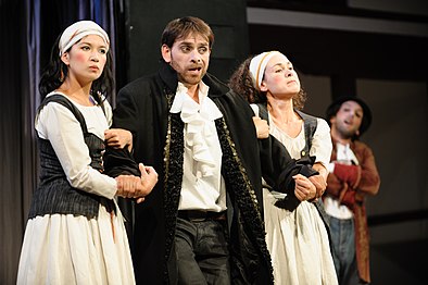 Representação de Don Juan, de Molière, no Festival de Teatro Clássico de Almagro de 2012