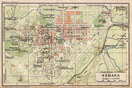 Plan města z lěta 1929