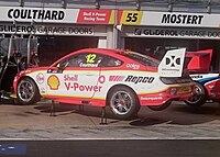 Fabian Coulthard placed fourth in the Drivers Championship driving a Ford Mustang GT for DJR Team Penske