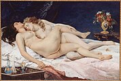 De slaap, 1866, Petit Palais, Parijs