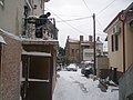 Trsat zameten snijegom. 19. prosinca 2009.