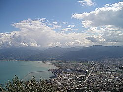 Blick auf Bejaia