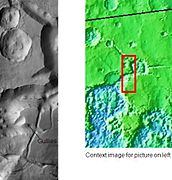 Huge canyons in Aureum Chaos. Gullies are rare at this latitude. Picture taken by THEMIS.