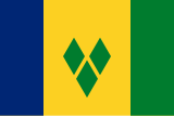Bandeira do São Vicente e Granadinas