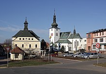 Křižanov (okres Žďár nad Sázavou) - Benešovo náměstí obr1.jpg