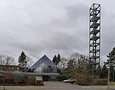 Glockenturm der Kirche Schönow, Berlin-Zehlendorf (1963)