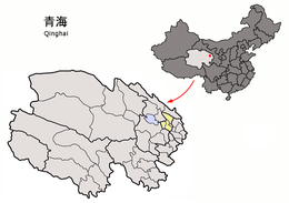 Xining – Mappa