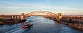 Image 66Hell Gate Bridge, with a scow being towed along the Hell Gate section of the East River