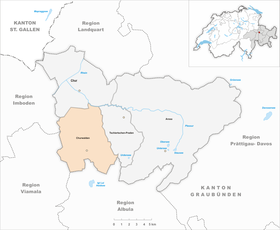 Karte von Churwalden