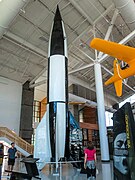 V-2 exposto no "Evergreen Aviation & Space Museum", no Oregon EUA.