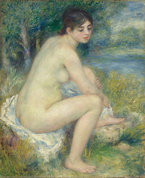 Cô gái đang ngồi, 1883