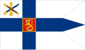 Suomen puolustusvoimain komentajan lippu 1971–1978.