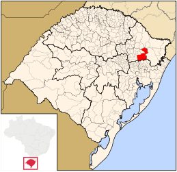 Caxias do Sul – Mappa