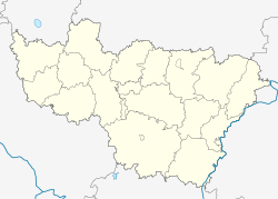 Kovrov ligger i Vladimir oblast
