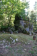 Roche Eyside (Rochezide) non loin du château d'eau.