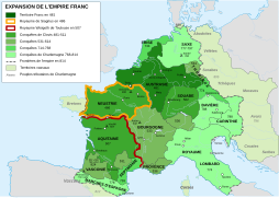 La Provence dans l'Empire mérovingien au Ve siècle.