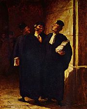 Trois avocats en consultation (1843-1848), Washington, The Phillips Collection.