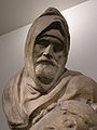 Autoportret ca Nicodim în sculptura "Pietà Bandini" din Florența