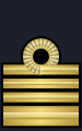 distintivo di grado per paramano di capitano di vascello della Marina Militare