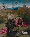 Giovanni Battista nel deserto di Hieronymus Bosch (Madrid, Museo Lázaro Galdiano)