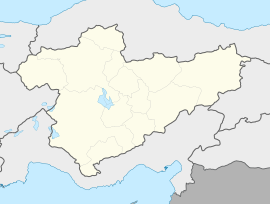 Niğde is located in Turkey Central Anatolia