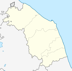 Servigliano is located in Marche