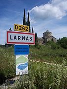 Larnas commune contre les gaz de schiste.