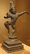 Bala Krishna dancing (14th century)