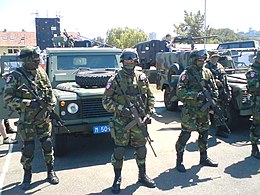 Members of Serbian Gendarmery