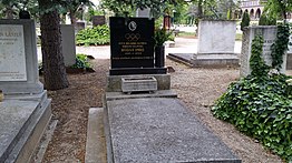 Hódos Imre síremléke a Debreceni Köztemetőben