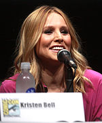 Kristen Bell, la voix d'Anna.