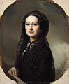 Retrato de Carolina Coronado, de Federico de Madrazo, ca. 1855.