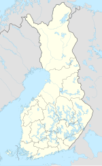 Helsinki Helsingfors (tiếng Thụy Điển) trên bản đồ Phần Lan